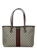Gucci Monogram Canvas Supreme Ophidia GG Medium Tote Bag