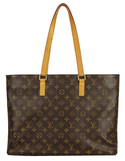 Louis Vuitton Monogram Luco Tote Tag