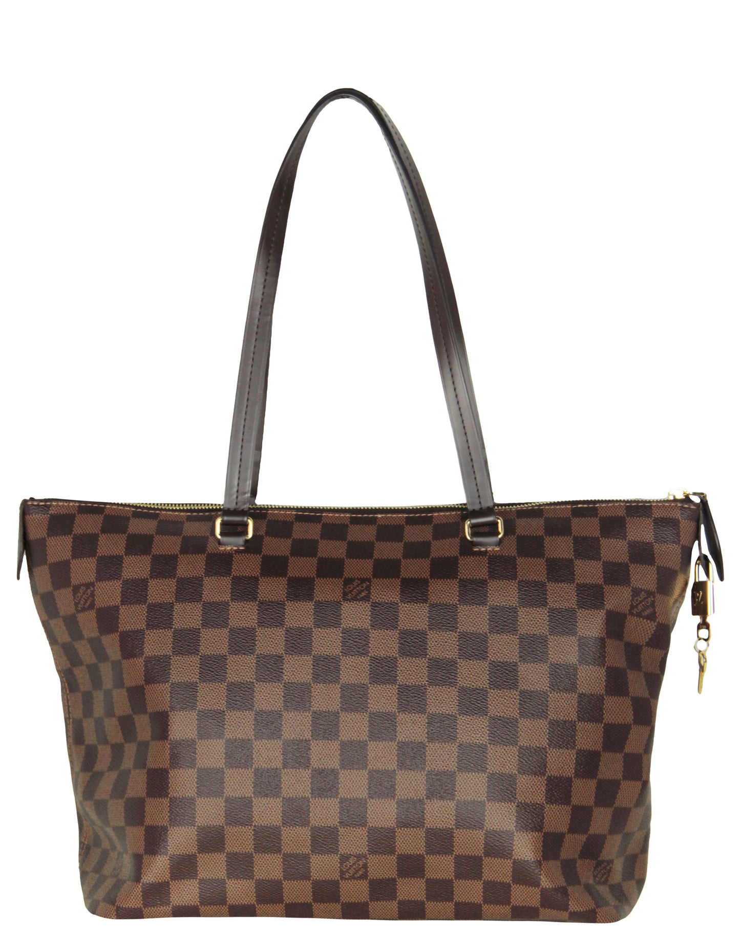 Louis Vuitton Damier Ebene Iena MM Tote Bag