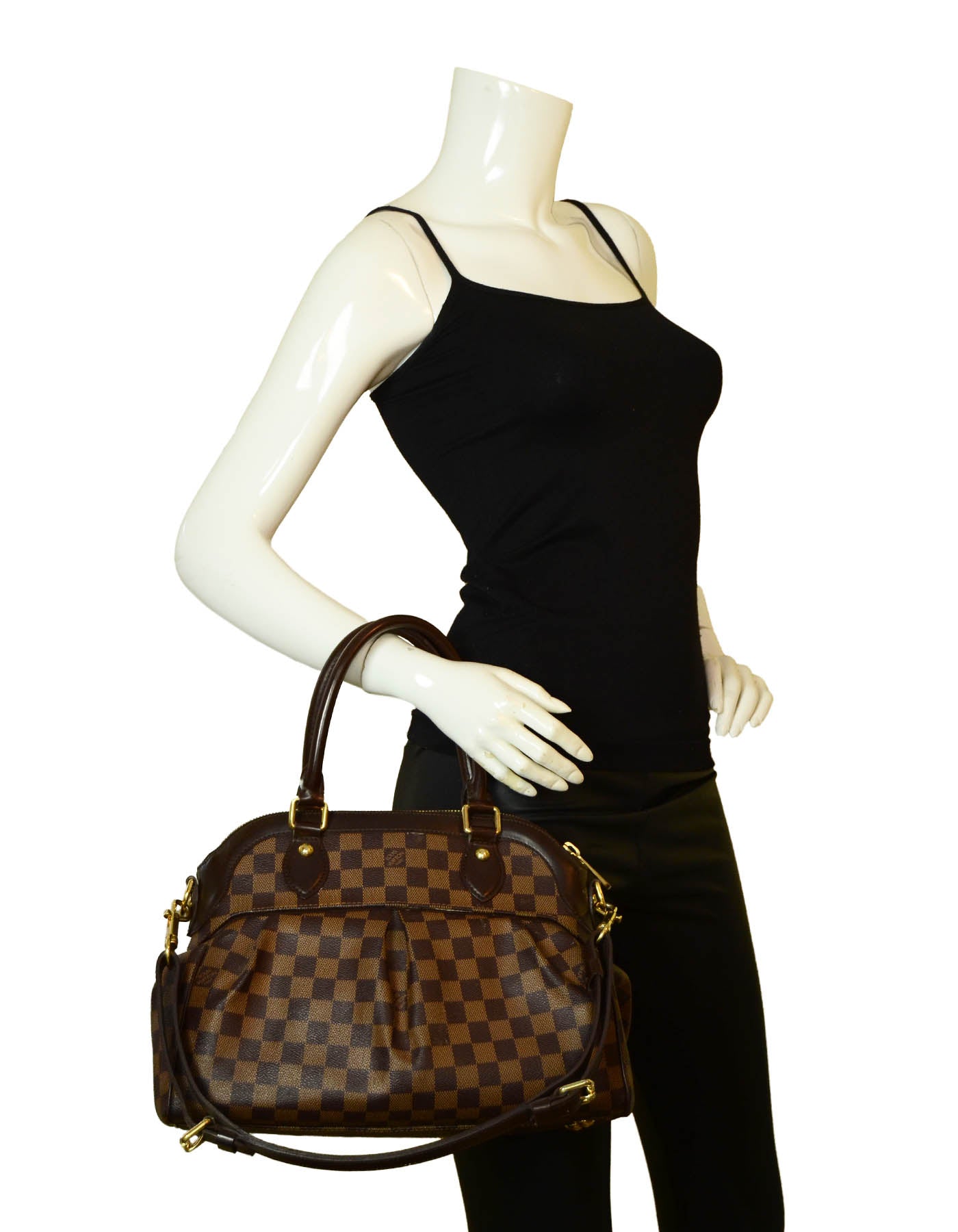 Louis Vuitton Damier Ebene Canvas Trevi PM Bag
