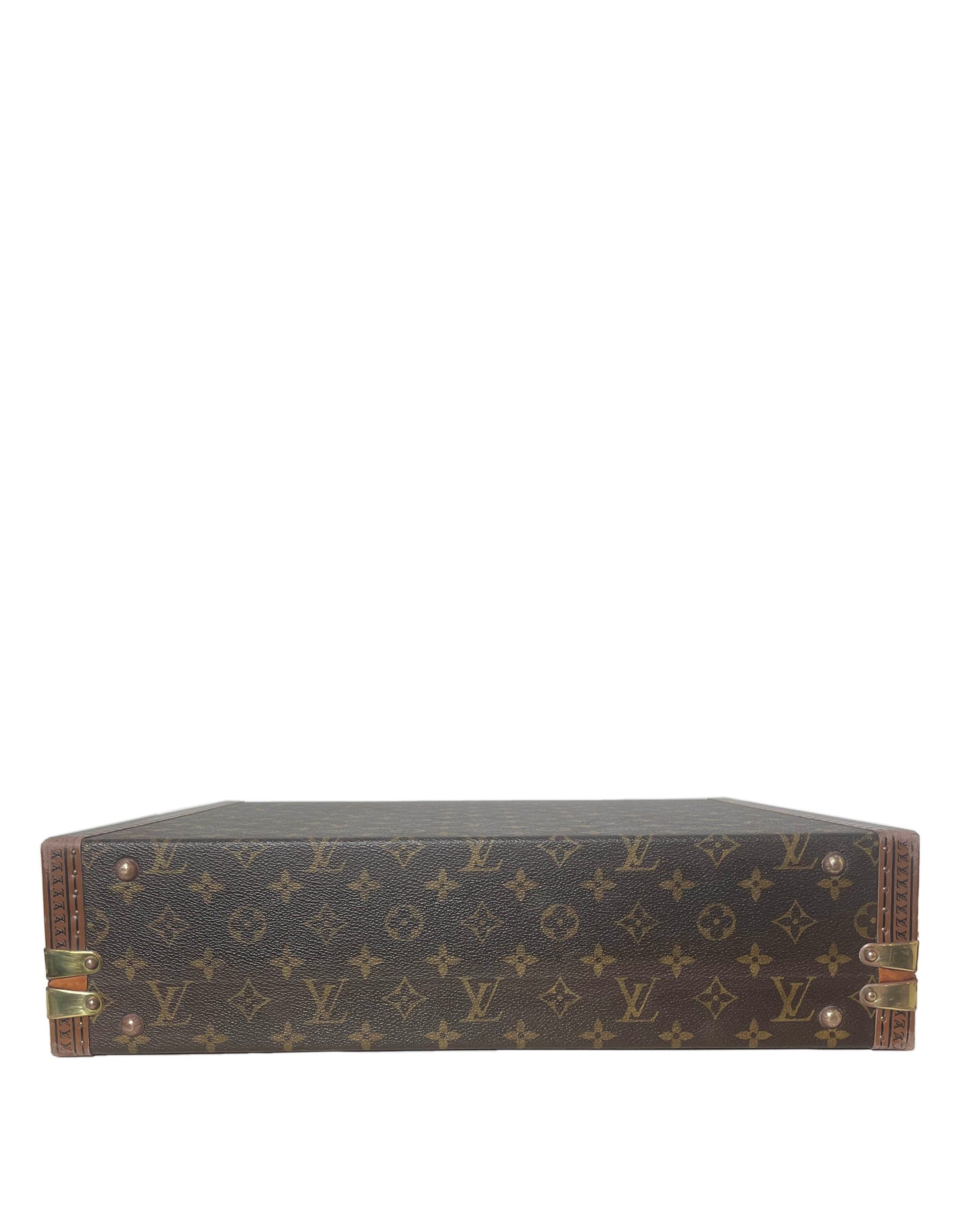 Louis Vuitton Monogram President Classeur Hard Briefcase Bag
