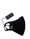 Louis Vuitton NWT Black Logo Face Mask