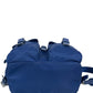 Prada Navy Nylon Backpack Bag w/ Front Buckle Pockets