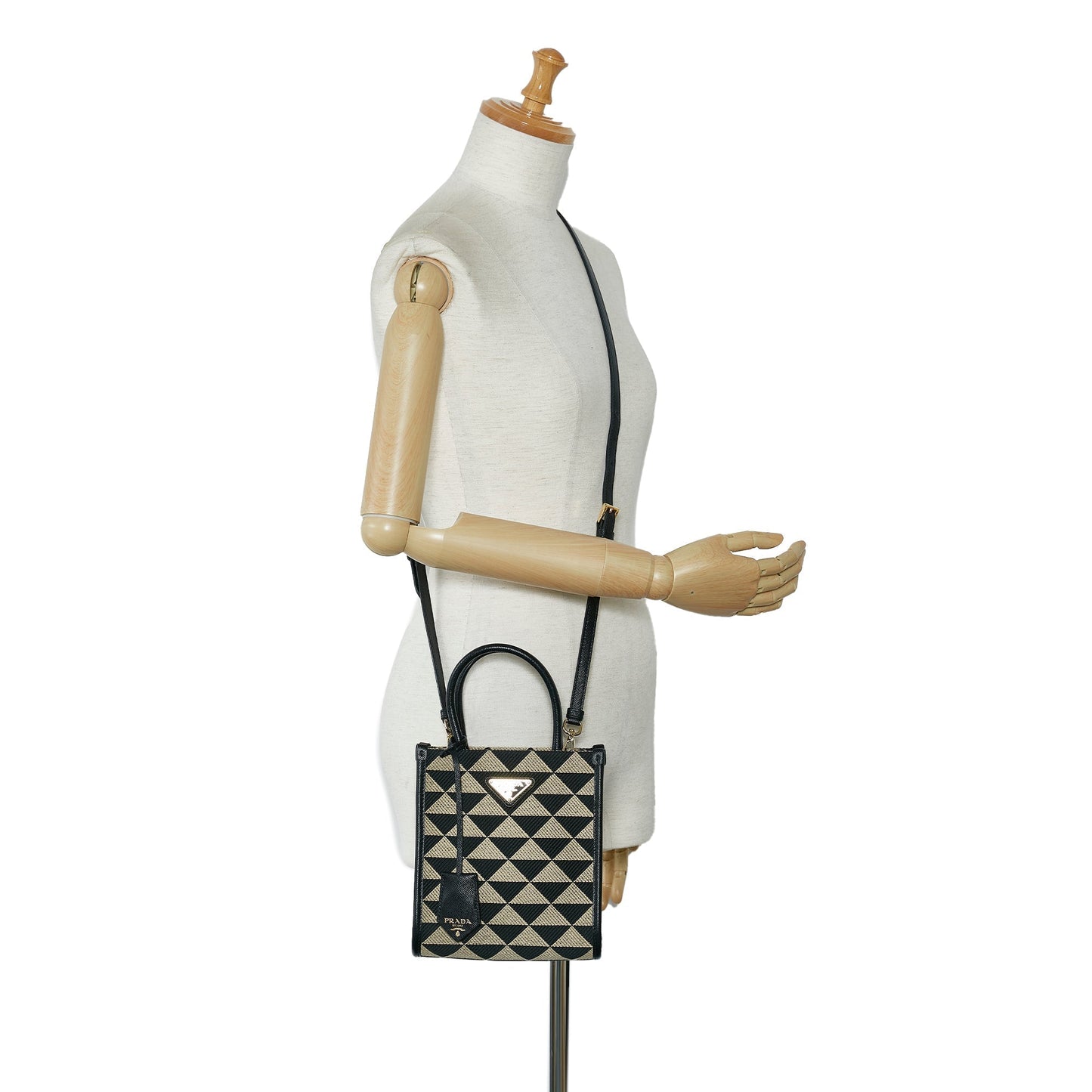 Prada Mini Symbols Triangolo Satchel