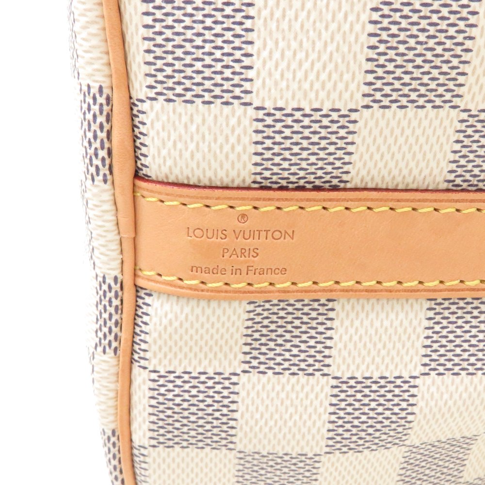 Louis Vuitton Damier Azur Speedy Bandouliere 25 Boston Bag