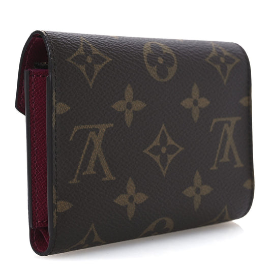 Louis Vuitton Monogram Victorine Wallet Fuchsia