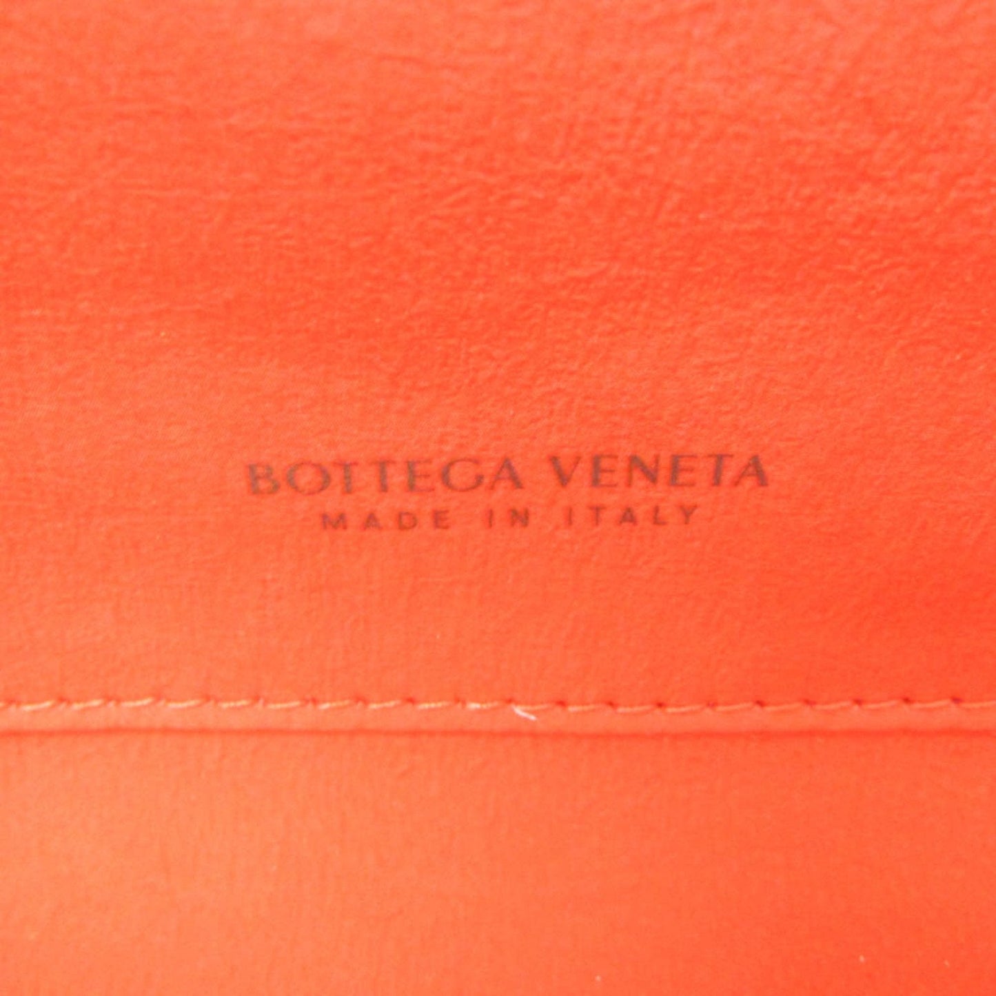 Bottega Veneta Organizer  Leather Clutch Bag