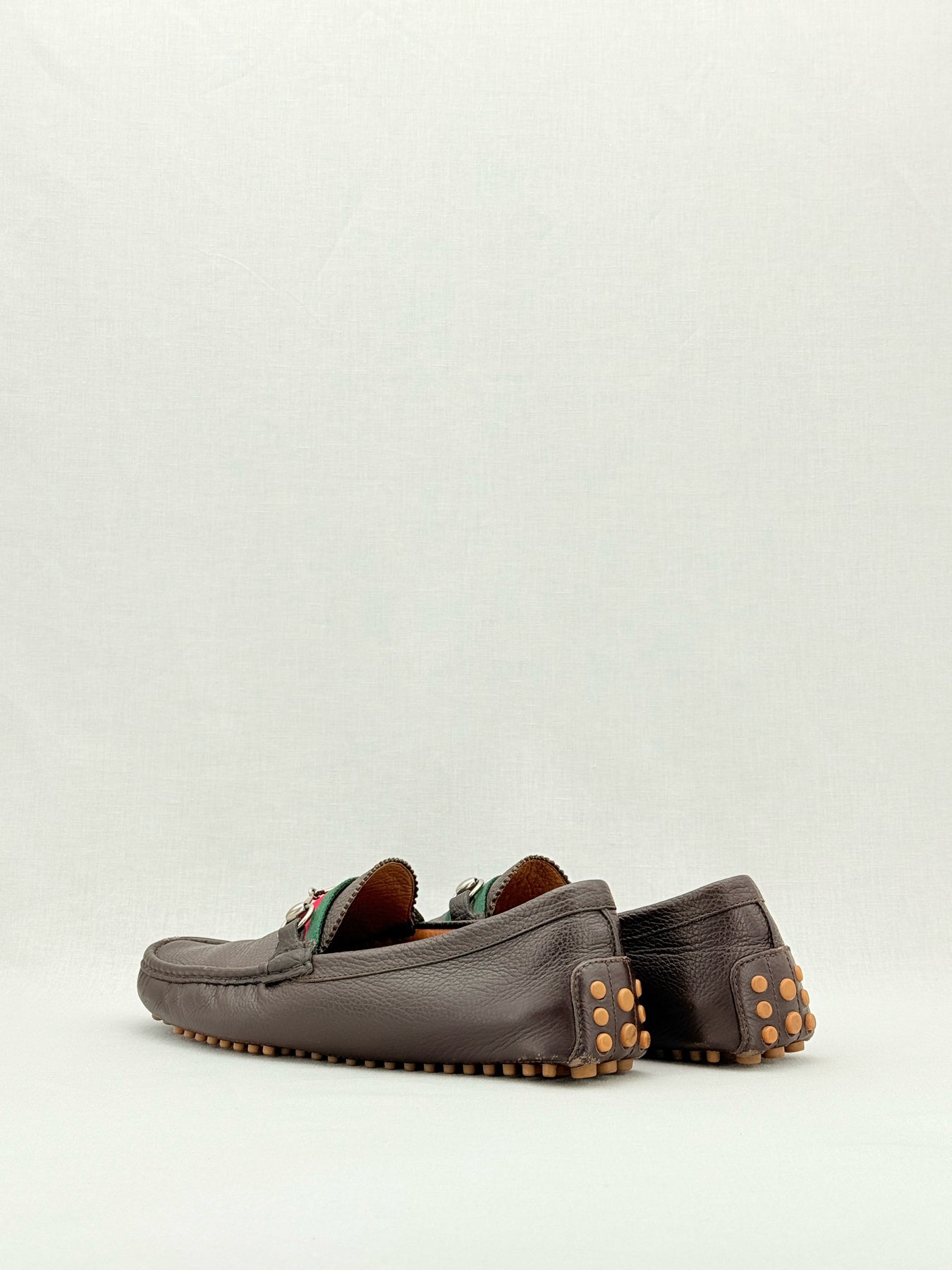 GUCCI Horsebit Brown Size EU 11.5 Loafers