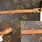 Louis Vuitton Pochette Accessoires  Canvas Clutch Bag