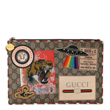 Amelia GG Supreme Monogram Courrier Documents Holder Beige New Acero