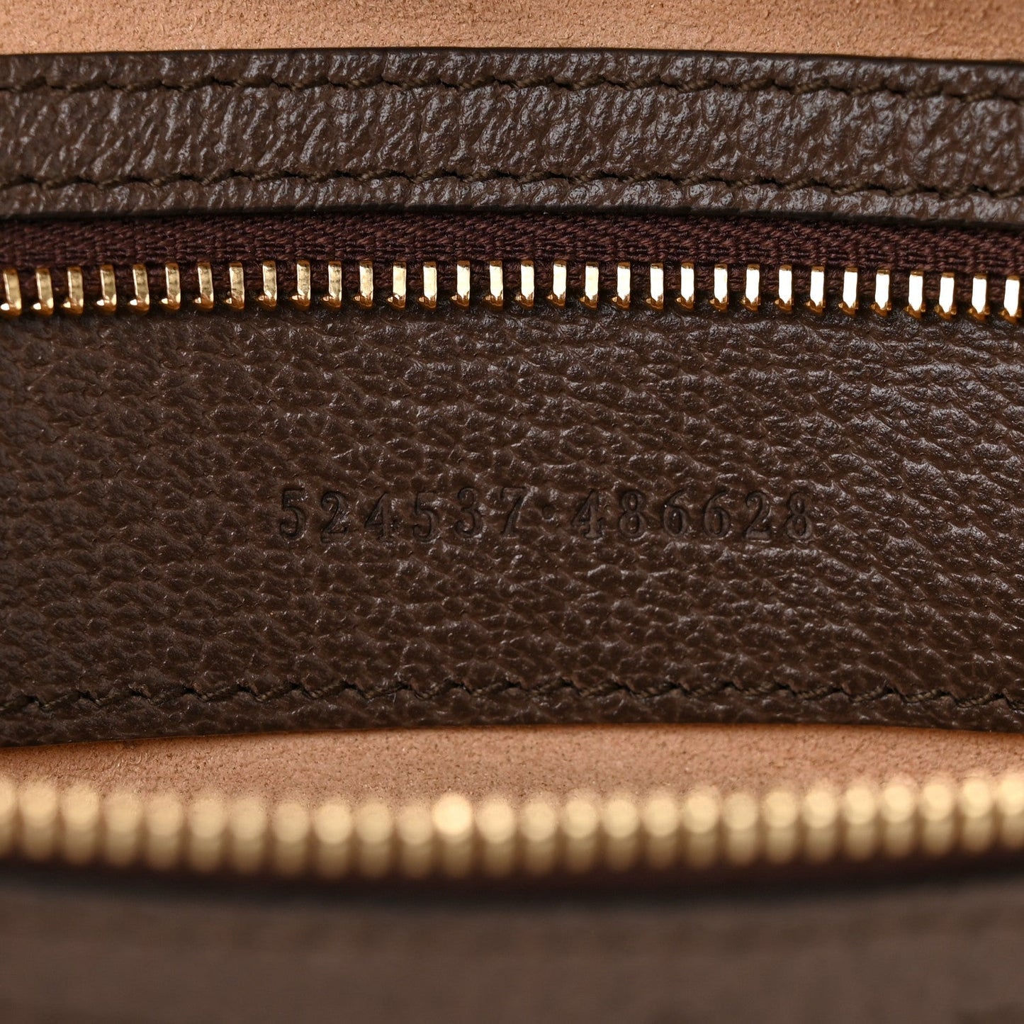 Amelia GG Supreme Monogram Web Medium Ophidia Tote Bag Brown