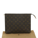 Louis Vuitton Poche Toilette  Canvas Clutch Bag