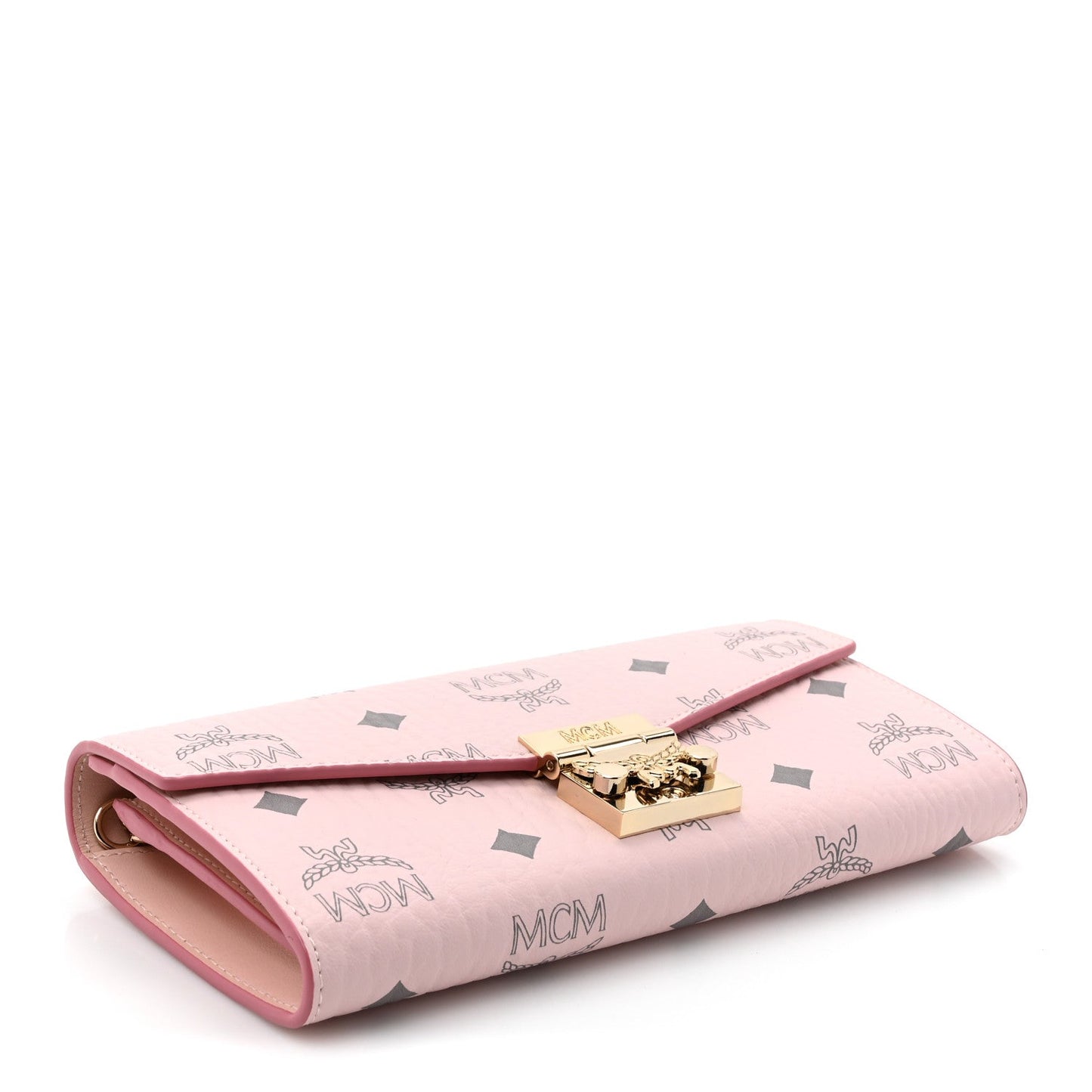 jmb        Visetos Large Patricia Wallet On Chain Soft Pink