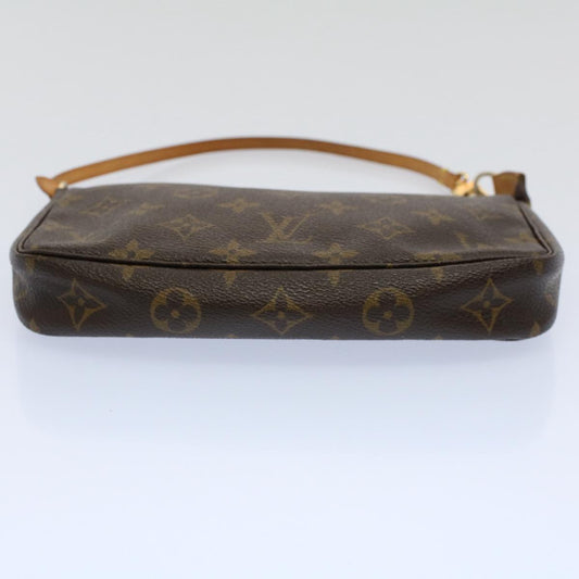Louis Vuitton Pochette Accessoire  Canvas Clutch Bag