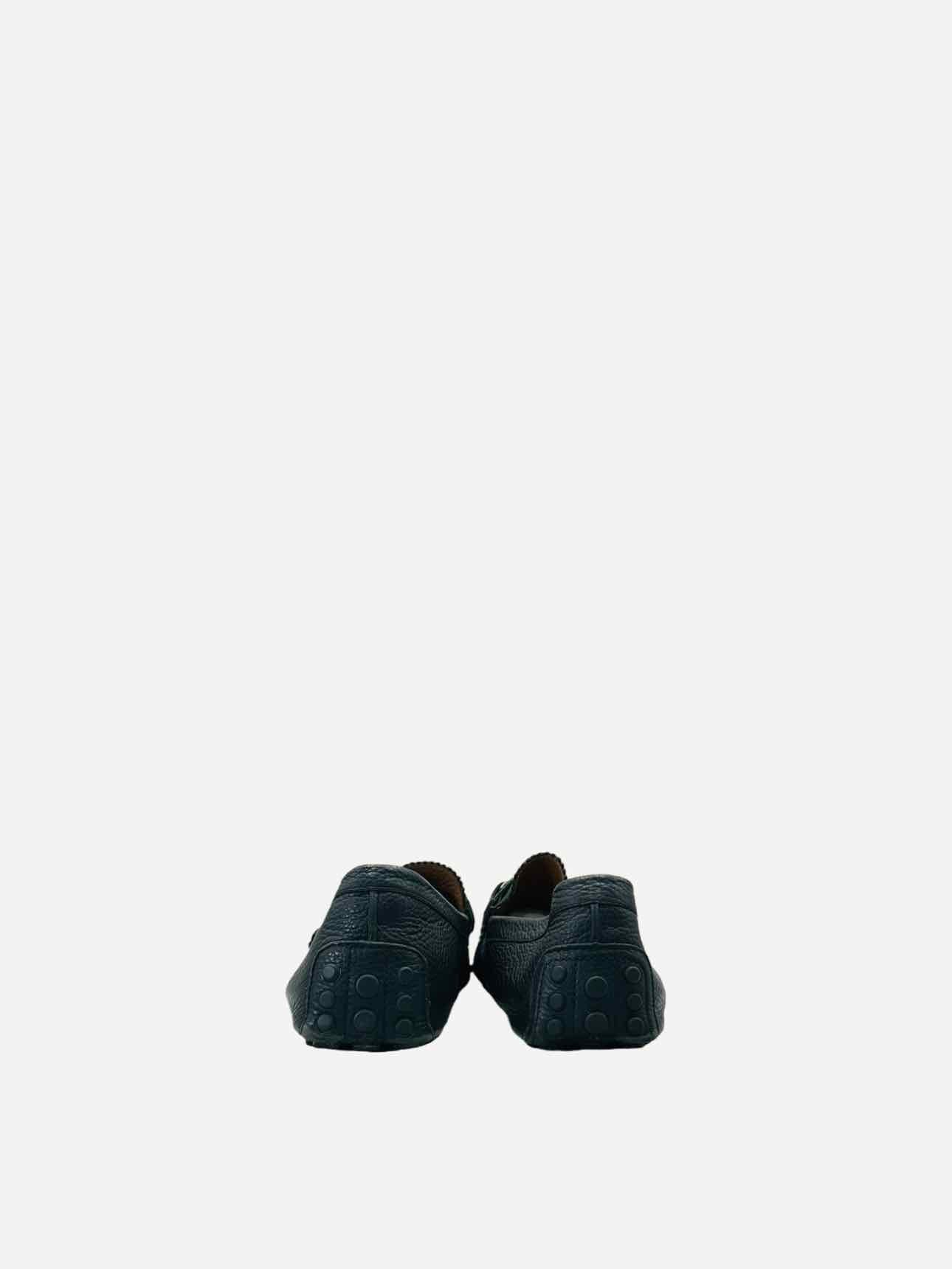 GUCCI Driving Shoe Black Size EU 12 Loafers