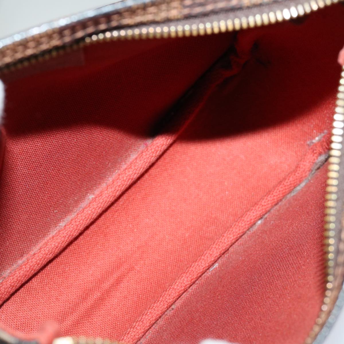 Louis Vuitton Trousse Makeup  Canvas Clutch Bag