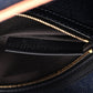 Amelia Denim Large Baguette Blue Arancio Fluo