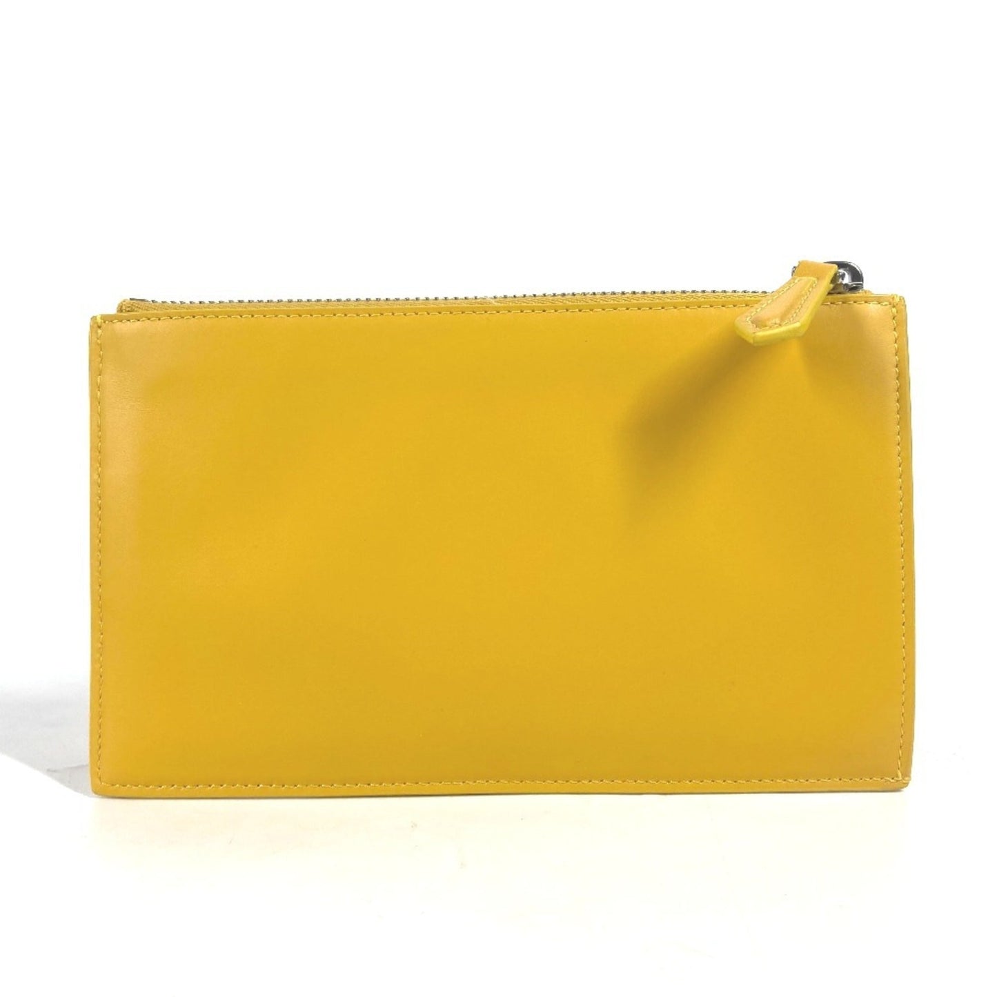 Fendi  Leather Clutch Bag Pouch (Pre-Owned)