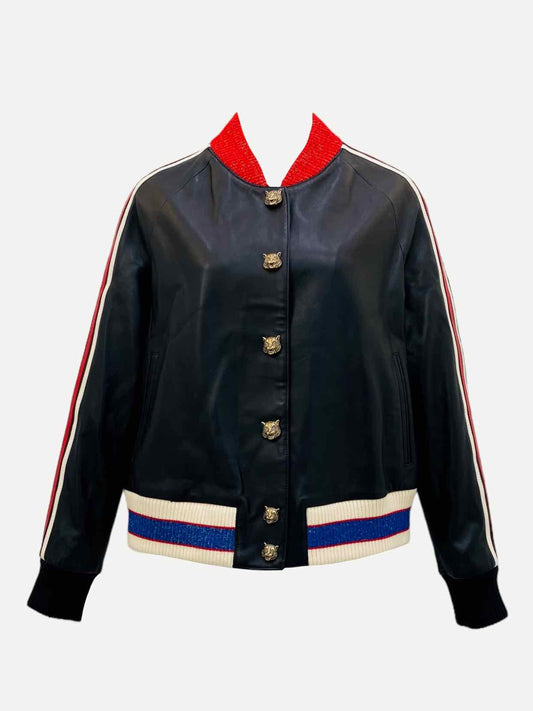 GUCCI Hollywood Black Multicolor Size US 6 Jacket