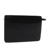 Louis Vuitton Epi Pochette Homme Clutch Bag Black Noir