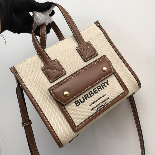 B-Berry - Amelia  Mini Two-tone Canvas And Freya Tote For Women, Bags 9.1in/23Amelia 80441431