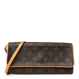 Louis Vuitton Monogram Pochette Twin GM