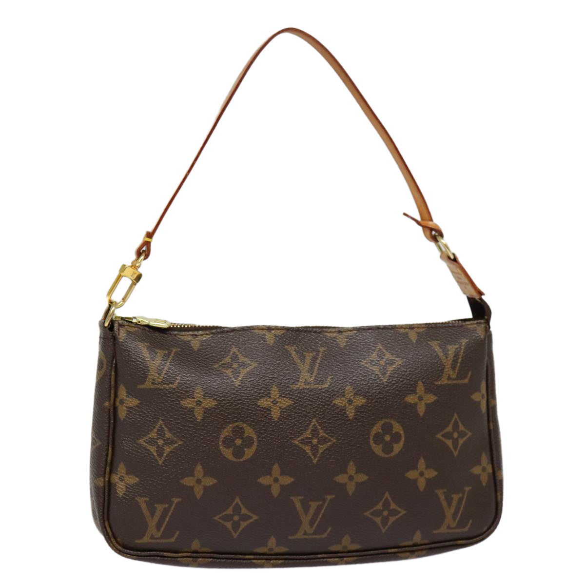 Louis Vuitton Pochette Accessoire  Canvas Clutch Bag