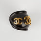 Bracelet en bois Chanel 1990s