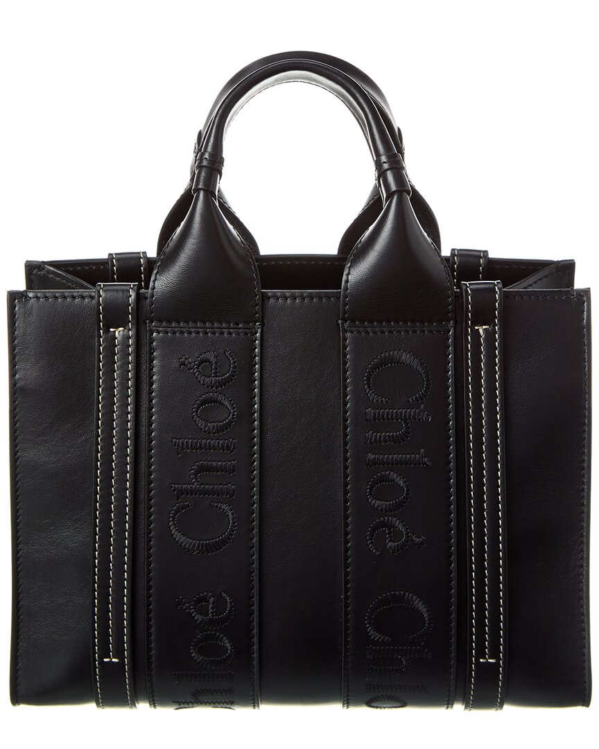CHL - CC o? Woody Small Leather Tote