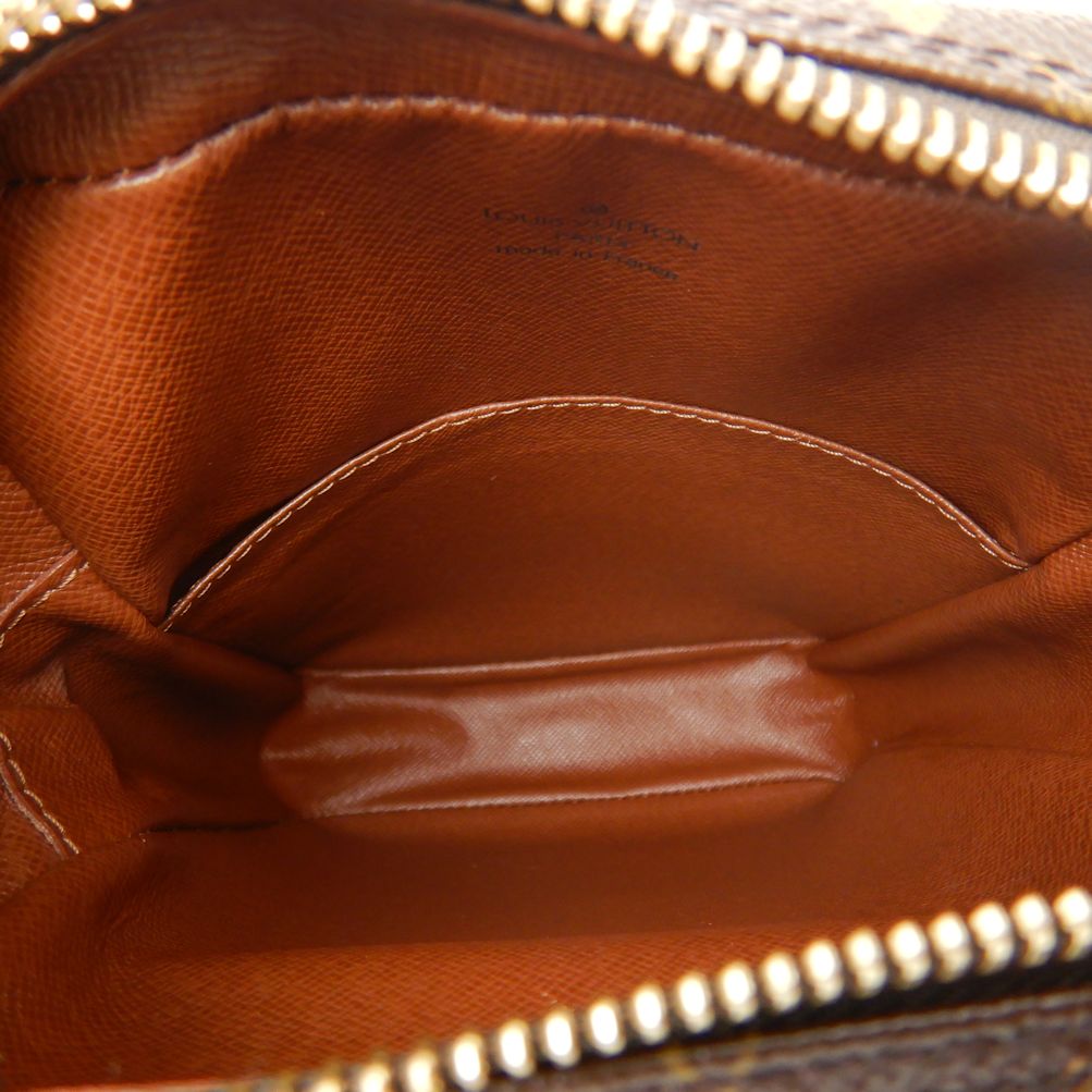 Louis Vuitton Monogram Crossbody Shoulder Bag Brown