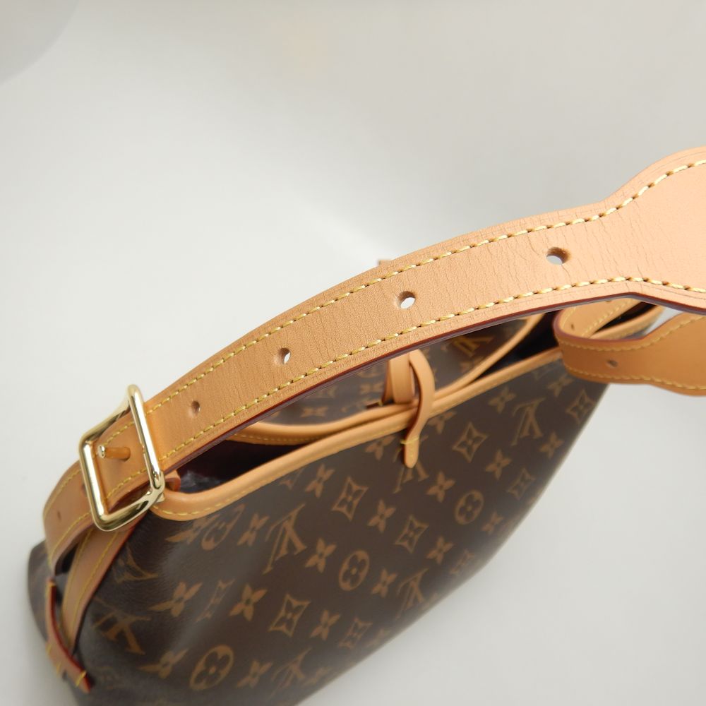 Louis Vuitton Monogram Carryall NM PM Shoulder Bag Brown