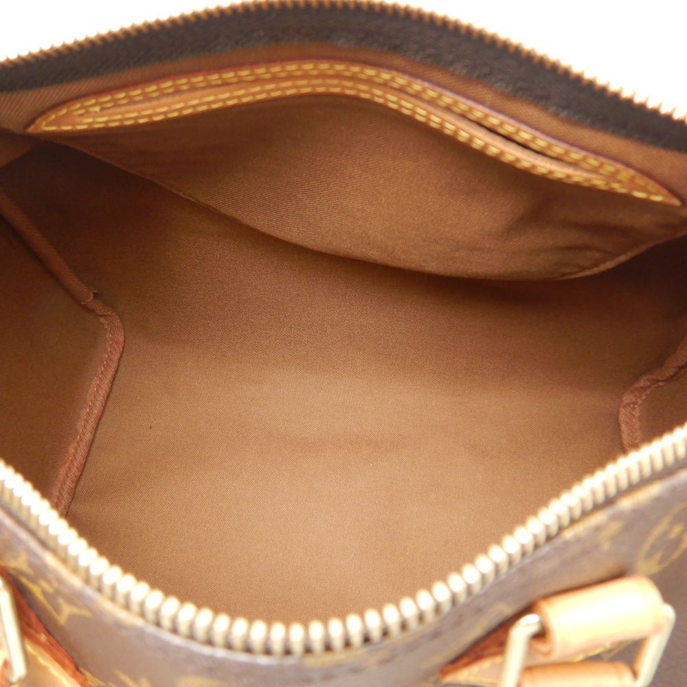 Louis Vuitton Monogram Speedy 30 Handbag Brown