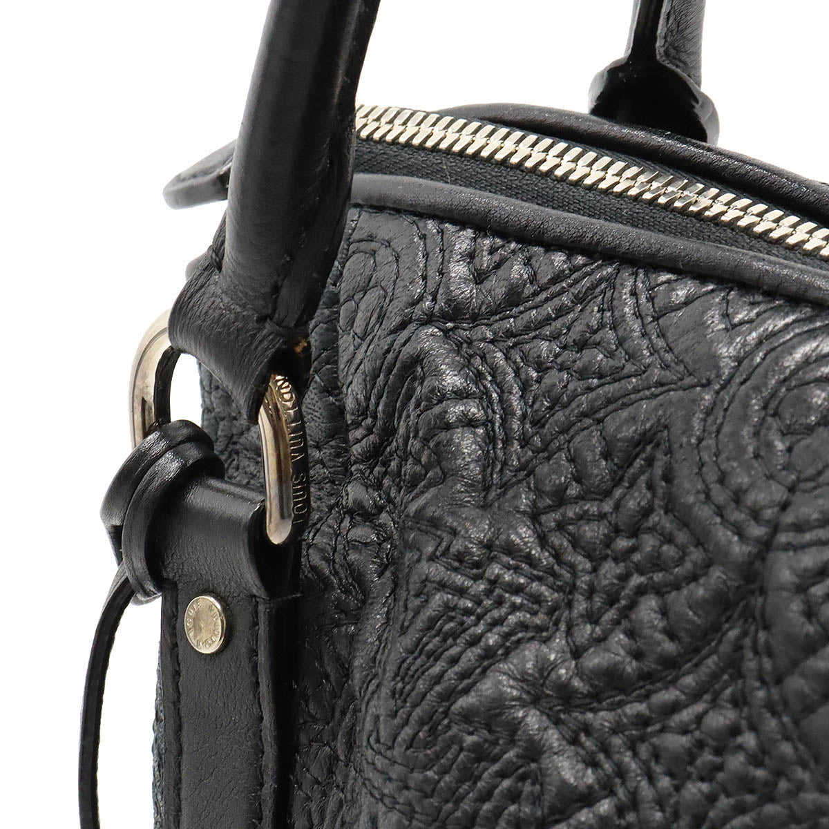 Louis Vuitton Monogram Antia Ixia MM Tote Bag Handbag Noir Black