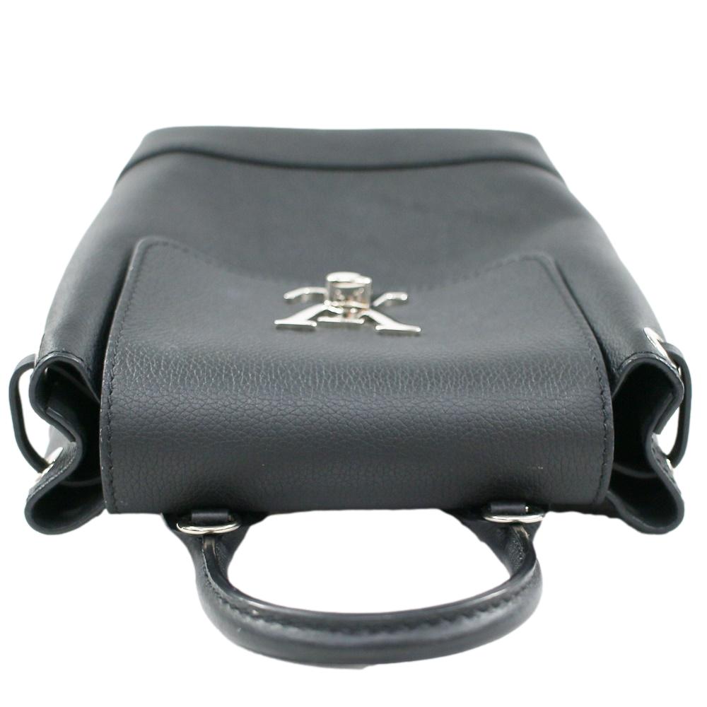 Louis Vuitton Lockme Backpack Mini Rucksack Leather Black Noir