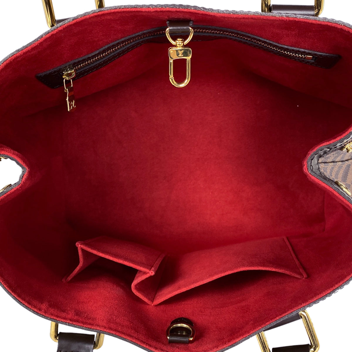 Louis Vuitton Hampstead PM Shoulder Bag Tote Bag Damier Brown