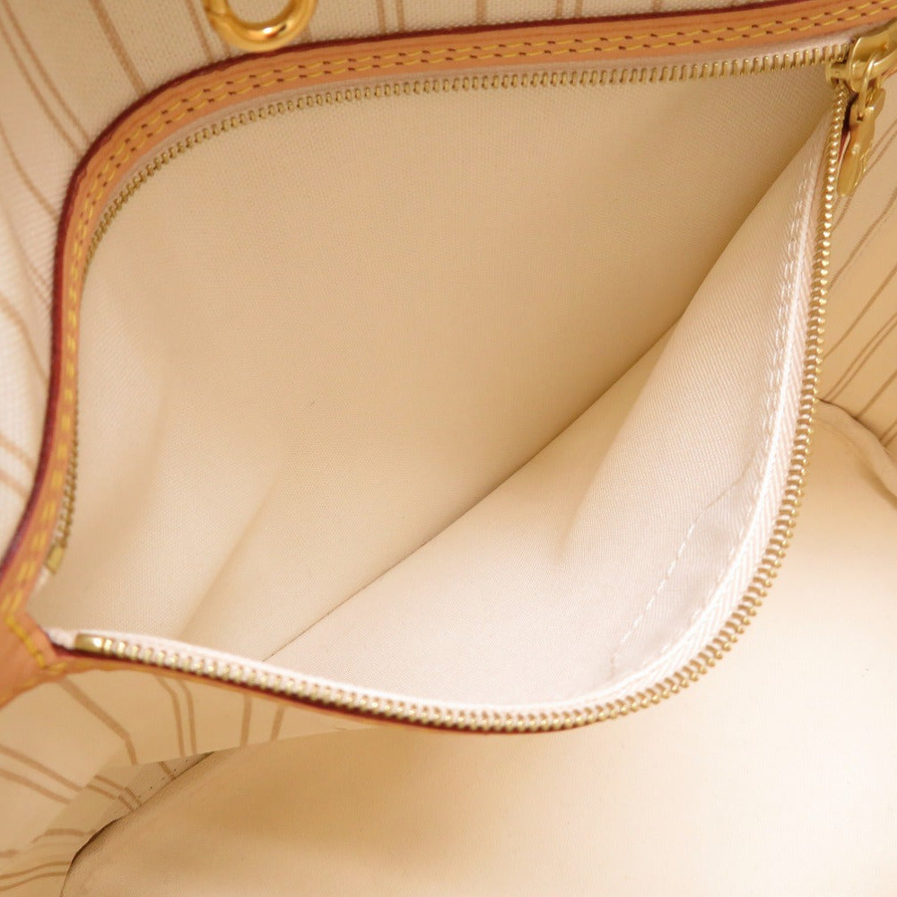 Louis Vuitton Damier Azur New Neverfull MM Tote Bag