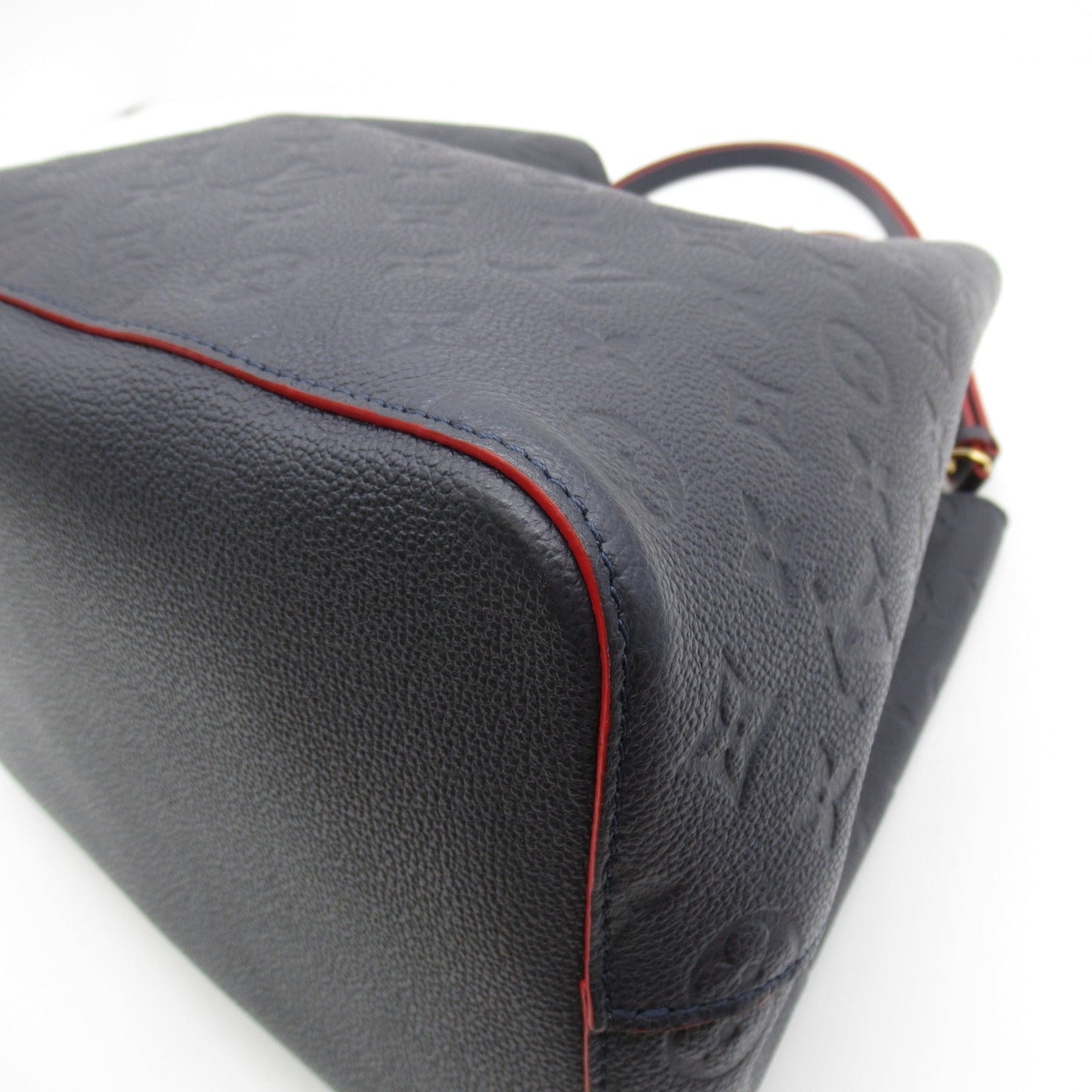 Louis Vuitton Neonoe Shoulder Bag Monogram Implant Marine Rouge