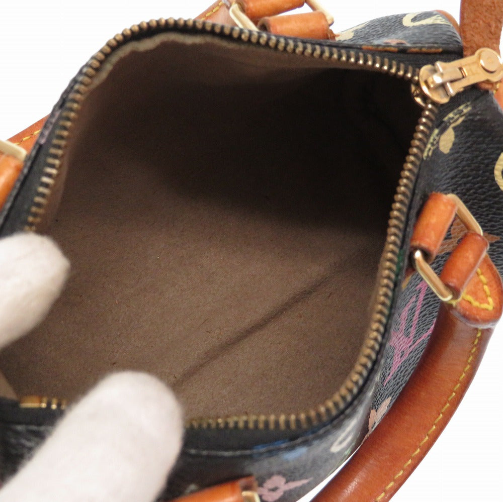 Louis Vuitton Monogram Multicolor Mini Speedy Noir Black