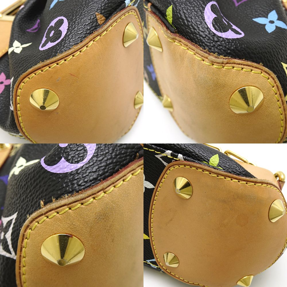 Louis Vuitton Multicolor Judy PM Noir Handbag Black