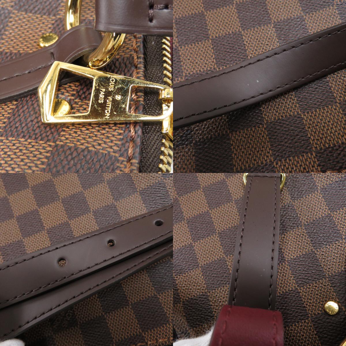 Louis Vuitton Limington Damier Ebene Tote Bag Damier Canvas
