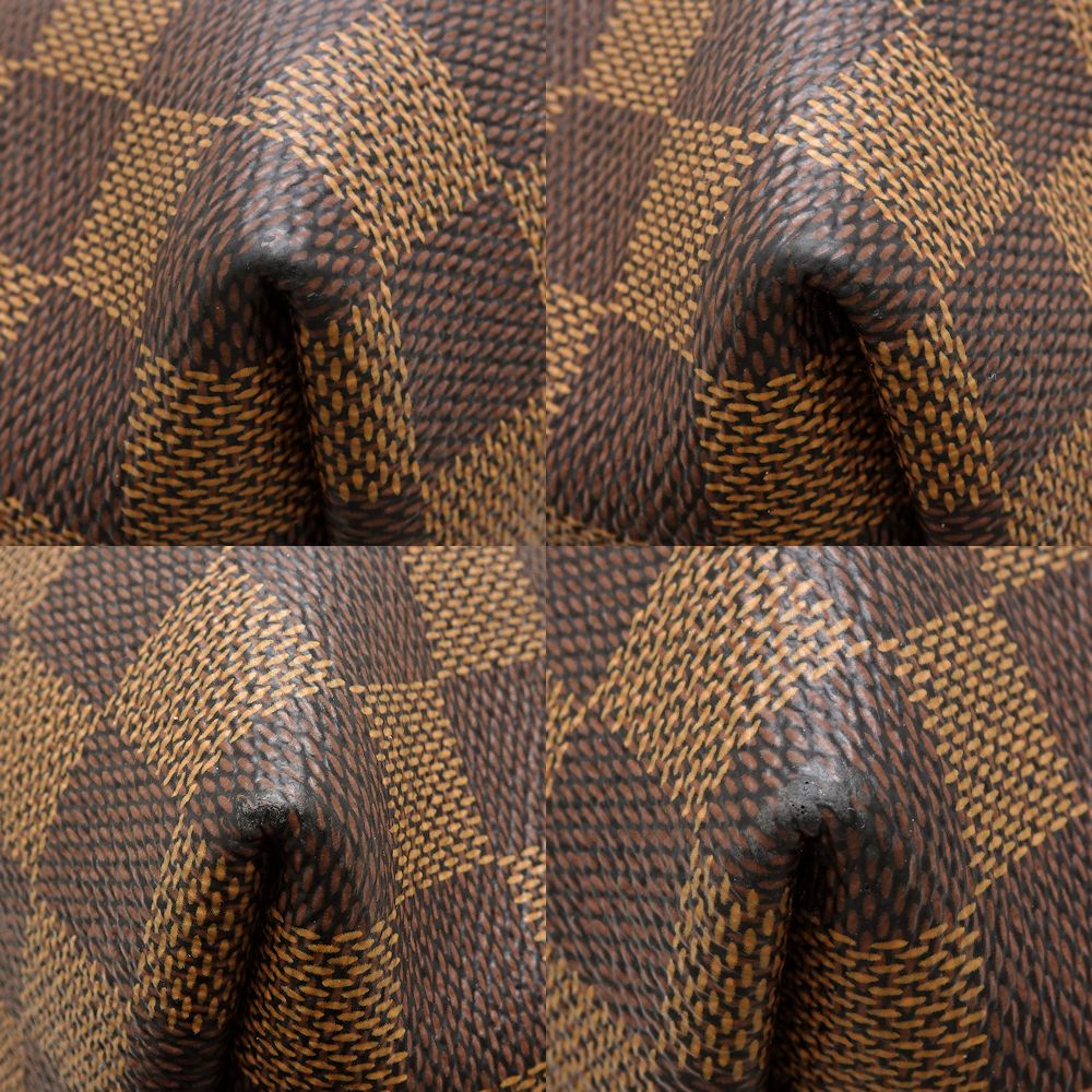 Louis Vuitton Damier Graceful MM Ebene Shoulder Tote Brown