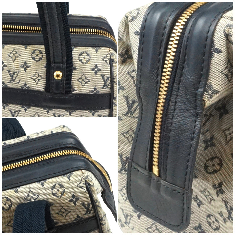 Louis Vuitton Josephine PM Monogram Mini Canvas Blue