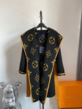 Luxury Louis Vuitton  Wrap Coat 031