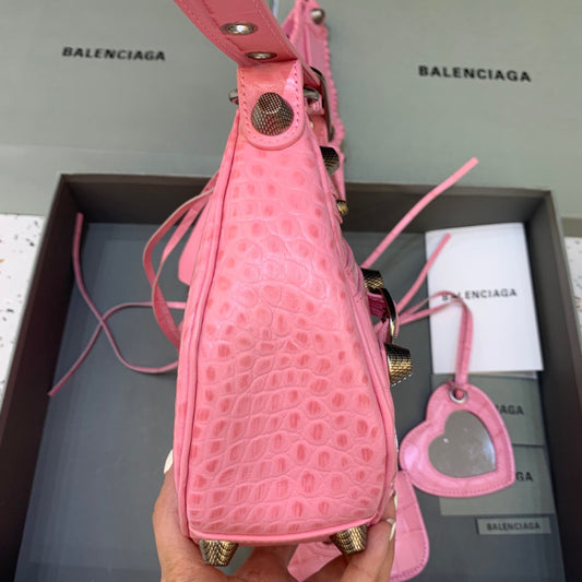 BLN-Ciaga Le Cagole XS Shoulder Bag In Pink, For Women,  Bags 13in/33Amelia67130723EBY5812