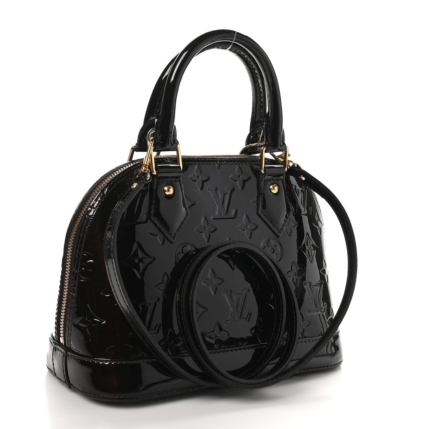 Louis Vuitton Vernis Alma BB Amarante