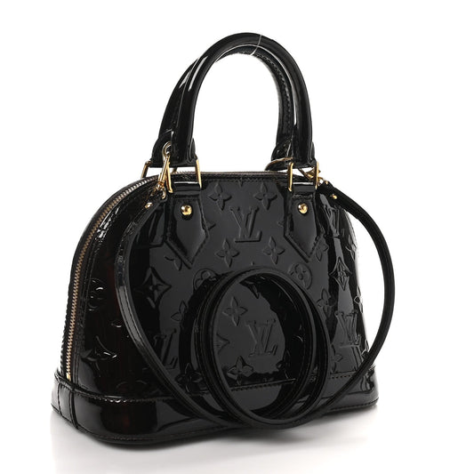 Louis Vuitton Vernis Alma BB Amarante