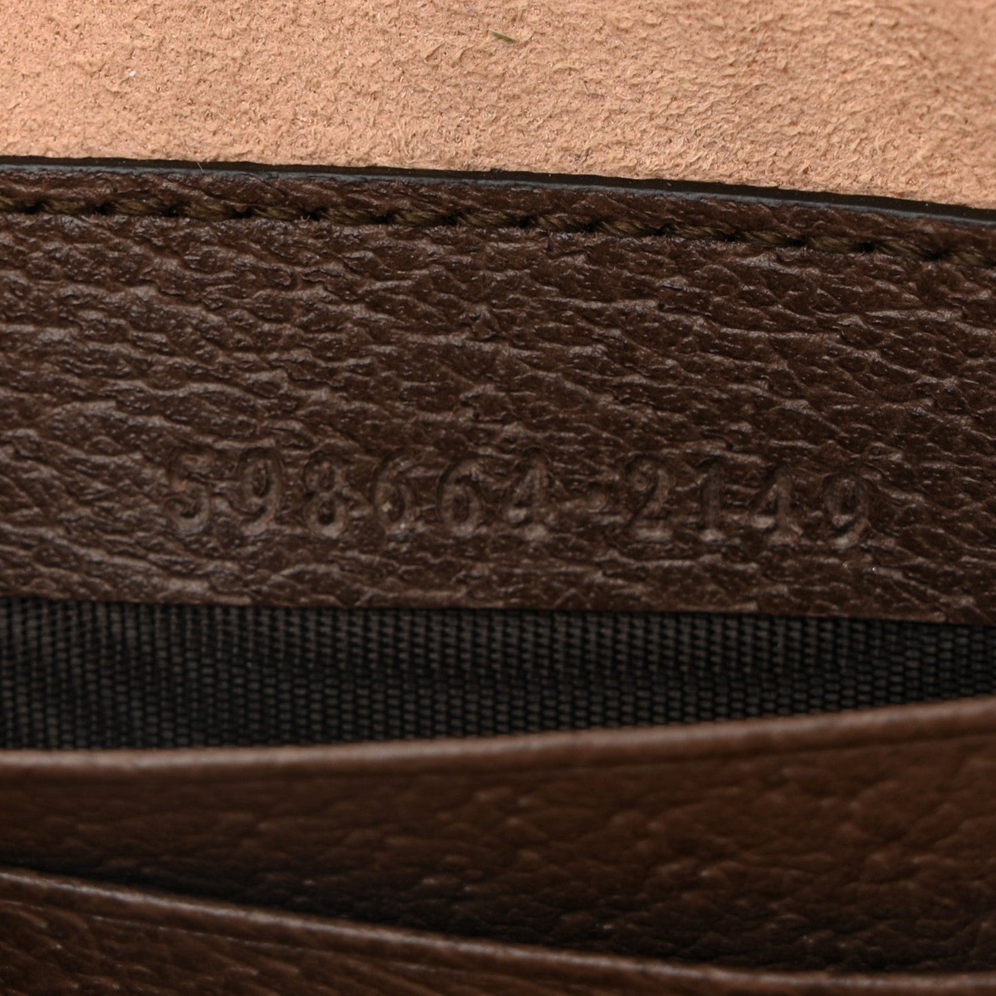Amelia GG Supreme Monogram Web Mini Ophidia GG Bag Brown