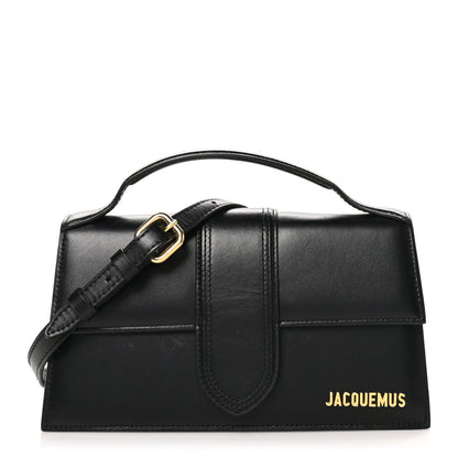 Jacquemus Smooth Calfskin Le Grand Bambino Black