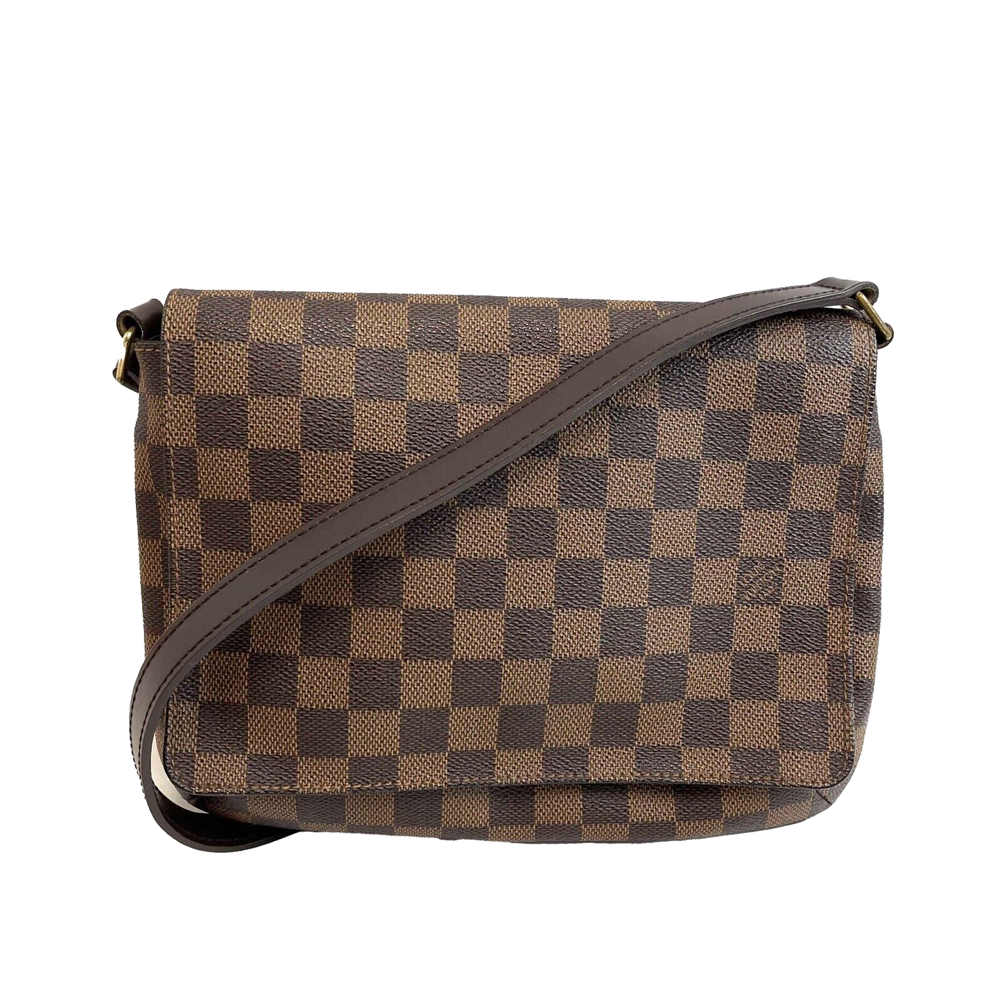 LOUIS VUITTON M tte Tango Damier Ebene Canvas Shoulder Bag