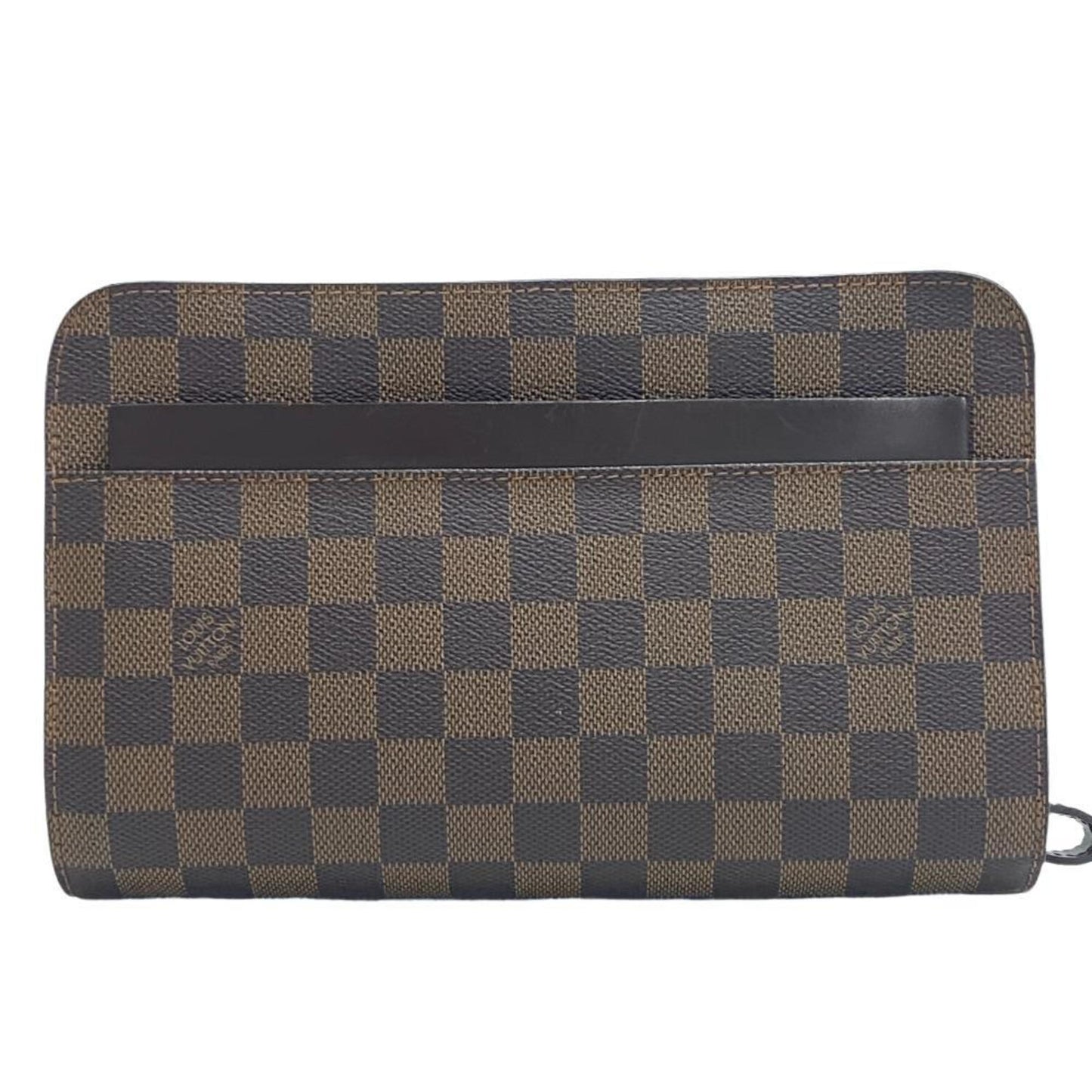 Louis Vuitton Saint Louis  Leather Clutch Bag